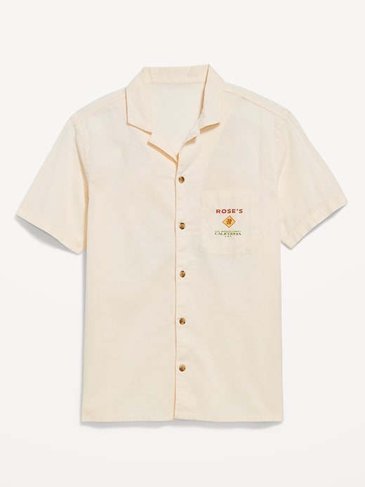 Image number 4 showing, Short-Sleeve Graphic Camp Shirt