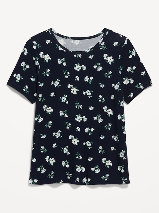 Image number 4 showing, Luxe Crew-Neck T-Shirt