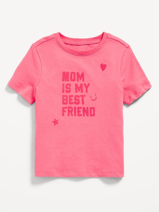 View large product image 1 of 1. Short-Sleeve Graphic T-Shirt for Toddler Girls