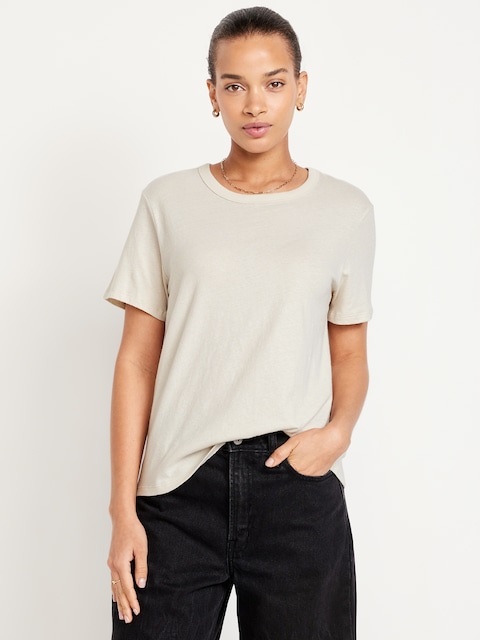 T-shirt passe-partout ras du cou