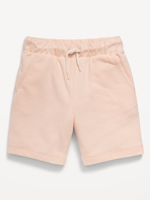 View large product image 1 of 1. French-Terry Jogger Shorts for Toddler Boys