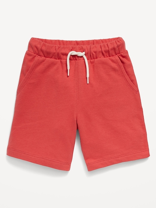 View large product image 2 of 2. French-Terry Jogger Shorts for Toddler Boys