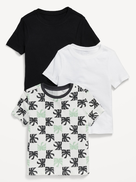Short-Sleeve T-Shirt 3-Pack for Toddler Boys - Palm