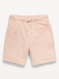 Image number 1 showing, French-Terry Jogger Shorts for Toddler Boys