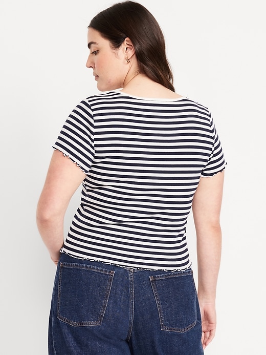 Image number 6 showing, Striped Button-Down Top