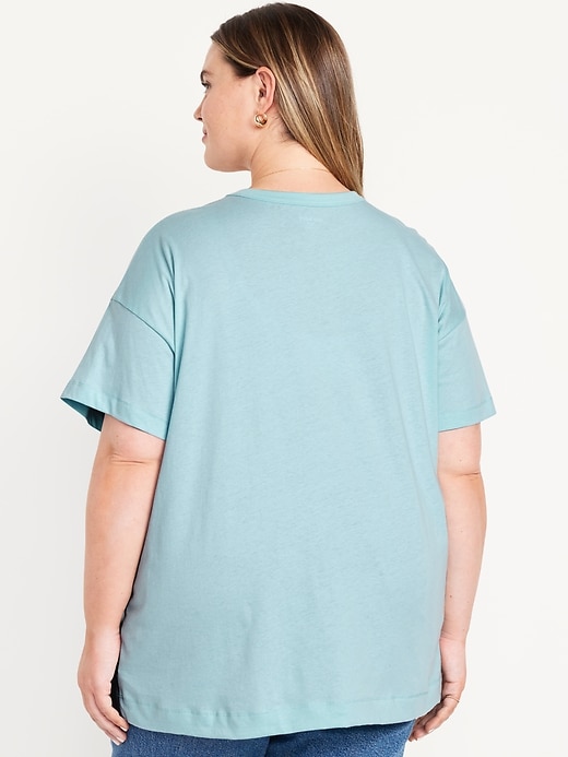 Image number 8 showing, Oversized EveryWear Tunic T-Shirt