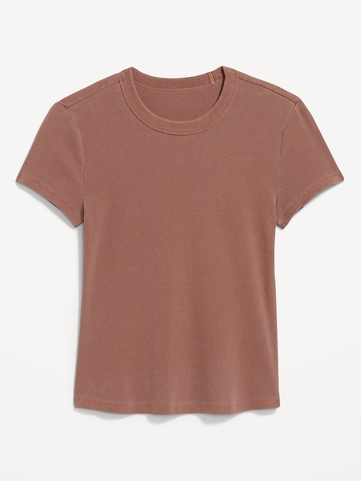 Image number 4 showing, Snug Crop T-Shirt
