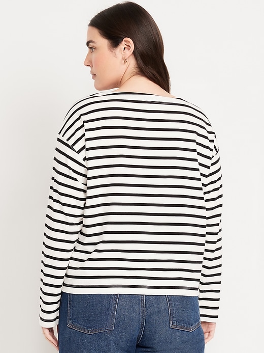 Image number 6 showing, Long-Sleeve Mariner Loose T-Shirt