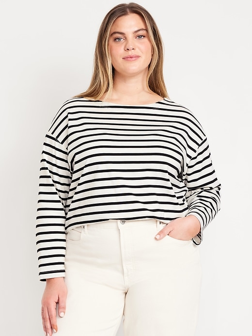 Image number 7 showing, Long-Sleeve Mariner Loose T-Shirt