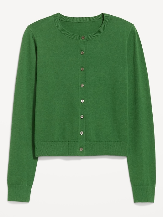 Image number 4 showing, SoSoft Lite Crop Cardigan Sweater