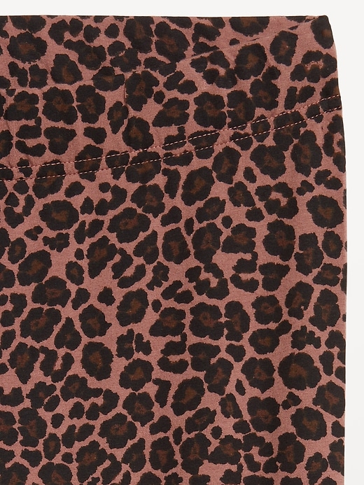 L'image numéro 3 présente Legging tendance à taille haute en jersey à superposer