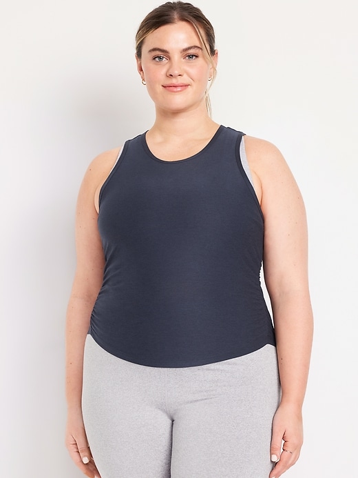 Image number 7 showing, CloudMotion Ruched Tank Top