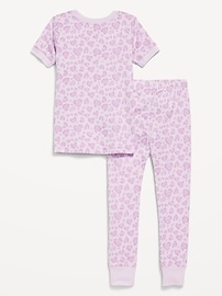 L'image numéro 2 présente Pyjama ajusté à motif pour toute-petite fille