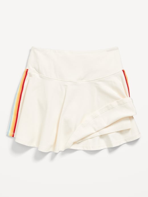 L'image numéro 5 présente Jupe-short à taille haute pour fille