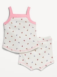 Image number 2 showing, Ribbed Cami Top and Shorts Set for Baby