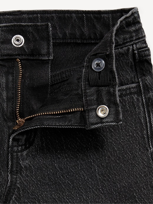 Image number 5 showing, High-Waisted Jean Midi Shorts for Girls