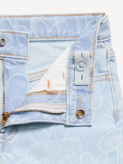 Image number 3 showing, Printed High-Waisted Flare-Leg Jeans for Girls