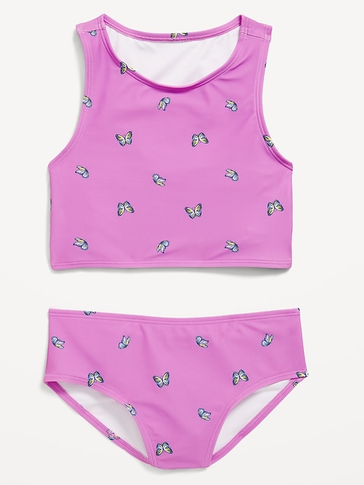 View large product image 1 of 1. Printed Tankini Swim Set for Girls