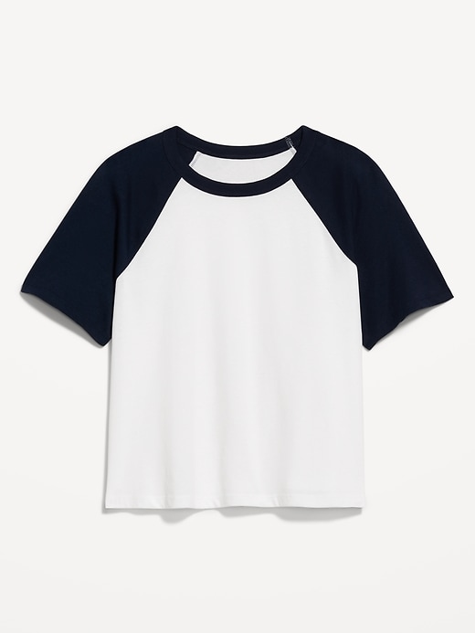 Image number 4 showing, EveryWear Raglan Crop T-Shirt