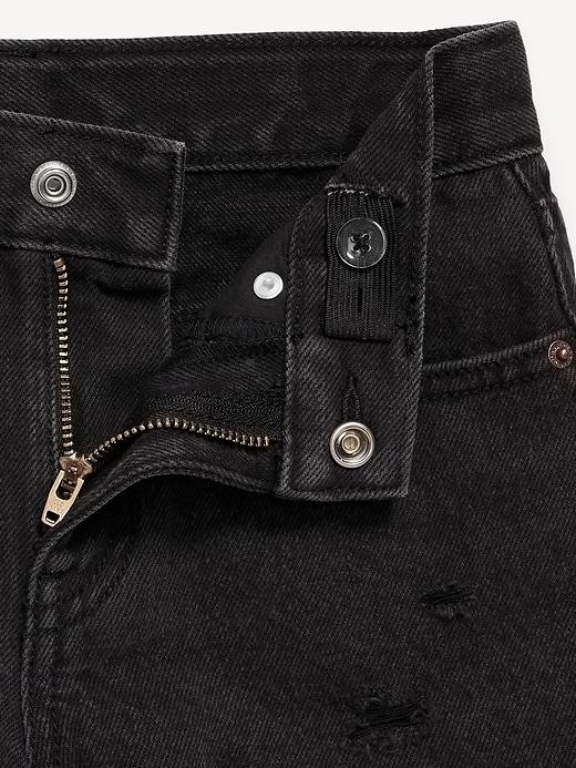 Image number 5 showing, High-Waisted Ripped Frayed-Hem Jean Shorts for Girls