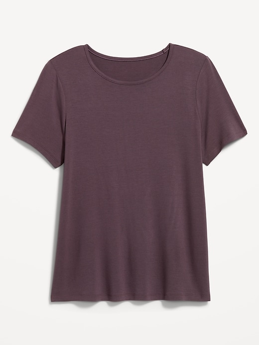Image number 4 showing, Luxe Crew-Neck T-Shirt