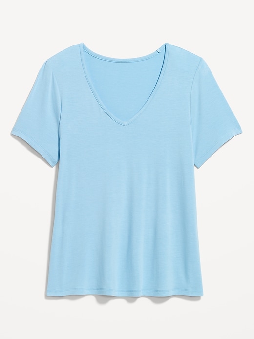 Image number 4 showing, Luxe V-Neck T-Shirt