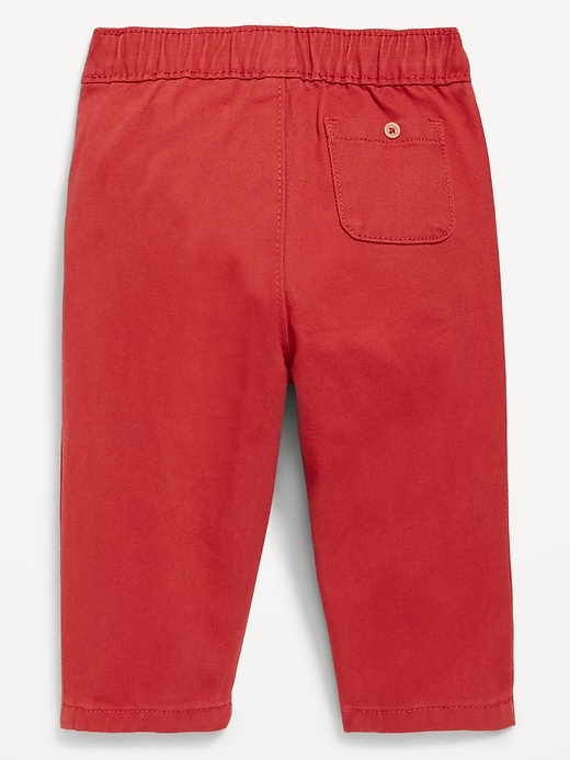 View large product image 2 of 2. Pull-On Twill Pants for Baby