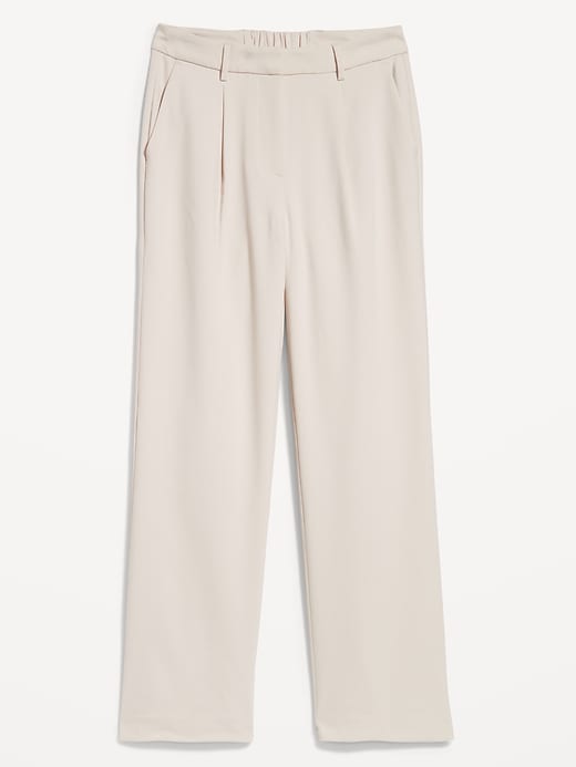 Image number 10 showing, Extra High-Waisted Taylor Wide-Leg Trouser Pants