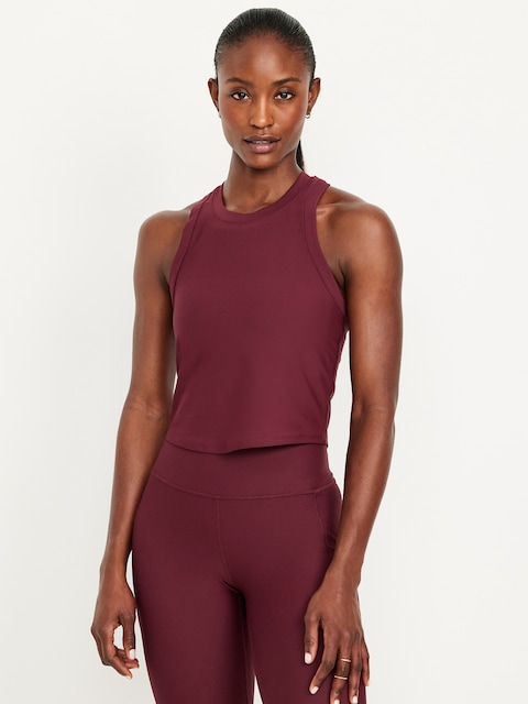 PowerSoft Racerback Tank Top - Red