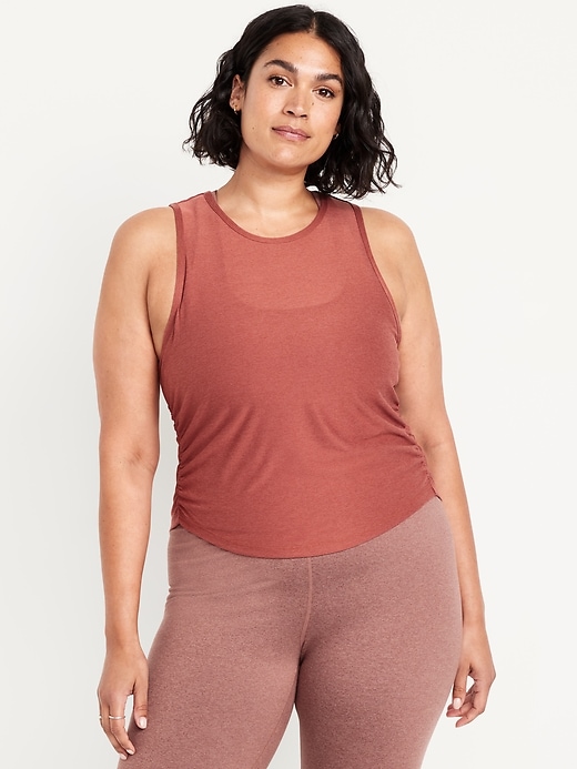 Image number 7 showing, CloudMotion Ruched Tank Top