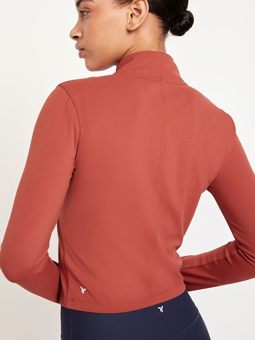 Image number 5 showing, StudioSmooth Crop Full Zip