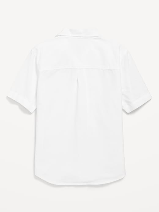 Image number 3 showing, Short-Sleeve Oxford Shirt for Boys