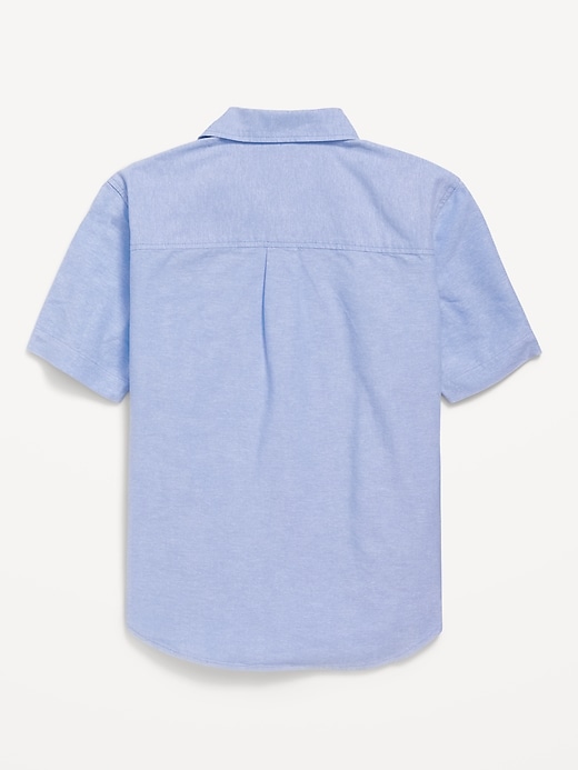 Image number 3 showing, Short-Sleeve Oxford Shirt for Boys