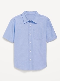Image number 2 showing, Short-Sleeve Oxford Shirt for Boys