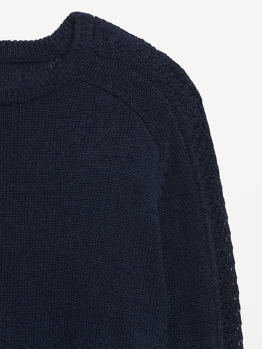 Image number 5 showing, Pointelle Pullover Sweater