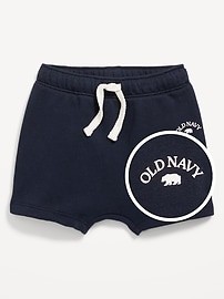 Image number 1 showing, Logo-Graphic Fleece Shorts for Baby