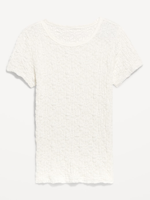 Image number 4 showing, Lace Crew-Neck Top