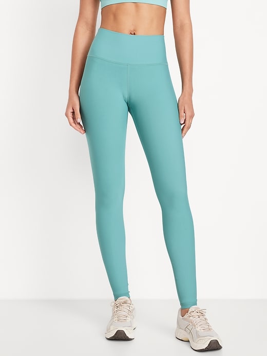 Image number 1 showing, High-Waisted PowerSoft Full-Length Leggings