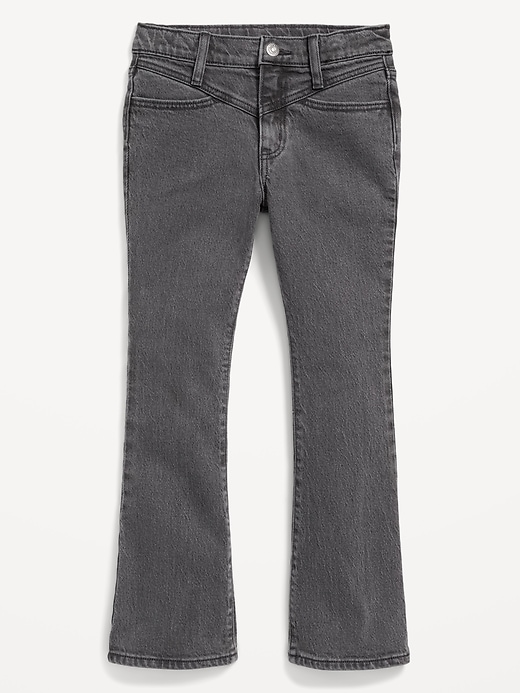 Image number 4 showing, High-Waisted Flare-Leg Jeans for Girls