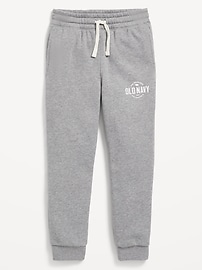 Image number 1 showing, Gender-Neutral Logo-Graphic Jogger Sweatpants for Kids