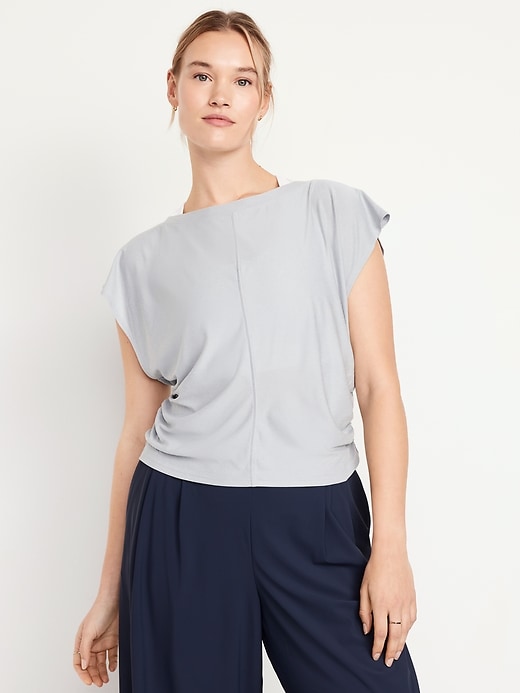 Image number 5 showing, CloudMotion Ruched Top