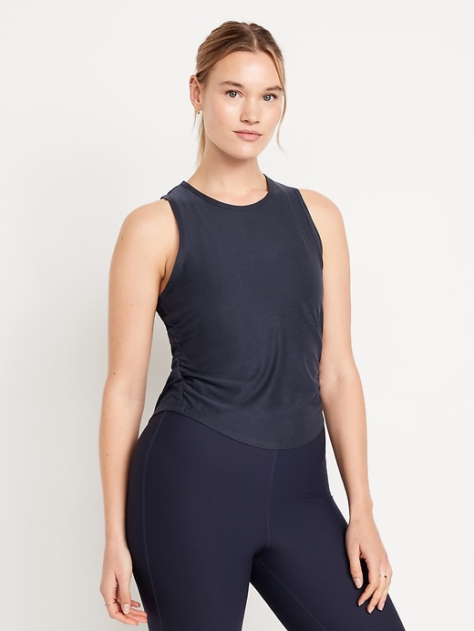 Image number 5 showing, CloudMotion Ruched Tank Top