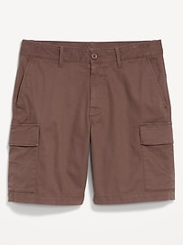 L'image numéro 3 présente Short cargo rodé, entrejambe de 23 cm
