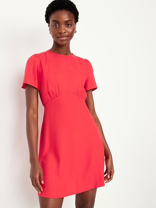 Image number 3 showing, Crepe Mini Dress