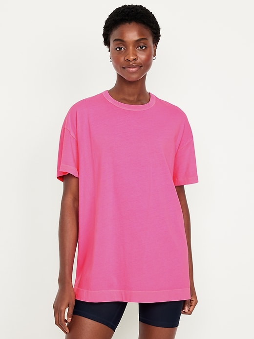 Image number 1 showing, EveryWear Crew-Neck Tunic T-Shirt