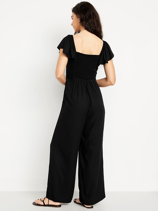 Image number 8 showing, Fit &amp; Flare Crepe Jumpsuit