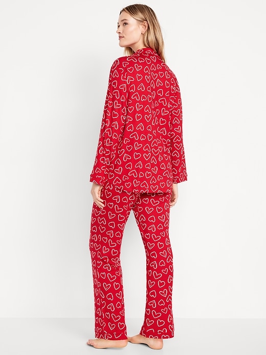 Image number 5 showing, Knit Jersey Pajama Pant Set