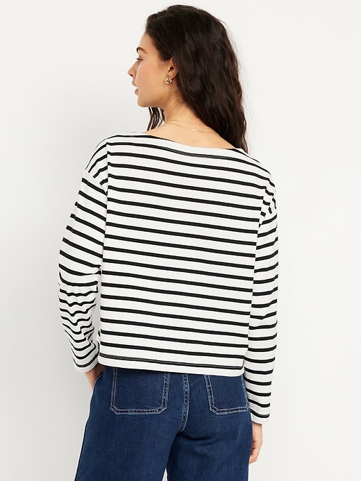 Image number 2 showing, Long-Sleeve Mariner Loose T-Shirt