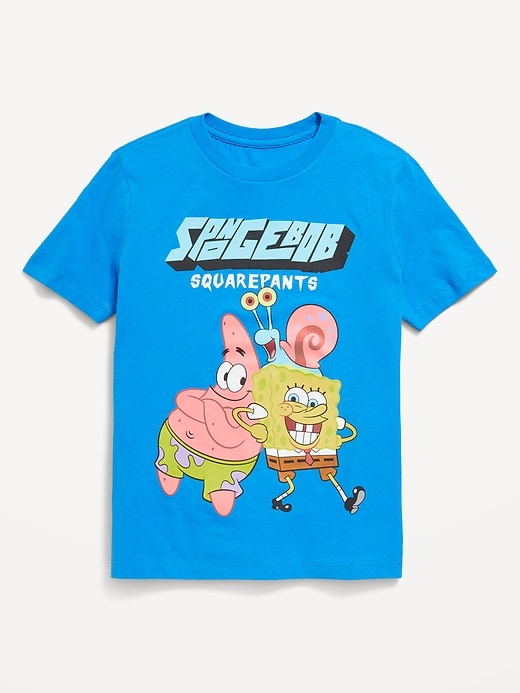 Voir une image plus grande du produit 1 de 1. T-shirt à imprimé Bob l’éponge&#153 unisexe pour Enfant