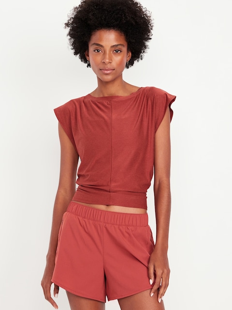 CloudMotion Ruched Top